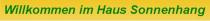 Logo Haus Sonnenhang