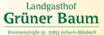 Logo Landgasthof Grüner Baum