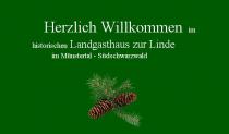 Logo Historisches Landgasthaus zur Linde