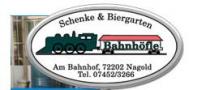 Logo Bahnhöfle Nagold Schenke & Biergarten