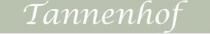 Logo Hotel Tannenhof