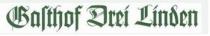 Logo Gasthof Drei Linden