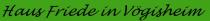 Logo Hotel-Pension Haus Friede,