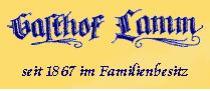 Logo Gasthof Lamm