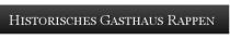 Logo Gasthaus Rappen