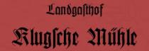 Logo Klug'sche Mühle