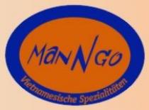 Logo  Manngo vietnames. Restaurant