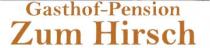 Logo Gasthof - Pension Zum Hirsch