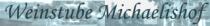 Logo Weinstube Michaelishof