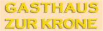 Logo Gasthaus Zur Krone 