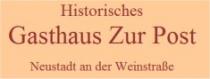 Logo Gasthaus Zur Post 