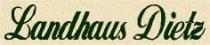Logo Landhaus Dietz