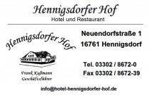 Logo Hennigsdorfer Hof