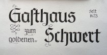 Logo Gasthaus zum goldenen Schwert