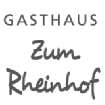 Logo Gasthaus Zum Rheinhof