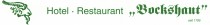 Logo Hotel Restaurant Bockshaut