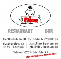 Logo FILOU  Restaurant • Bar