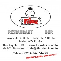 Logo FILOU  Restaurant • Bar