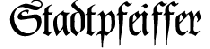 Logo Stadtpfeiffer