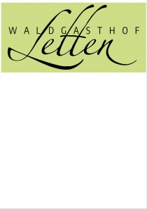Logo Waldgasthof am Letten