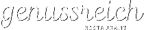 Logo genussreich Restaurant, Bar & Catering
