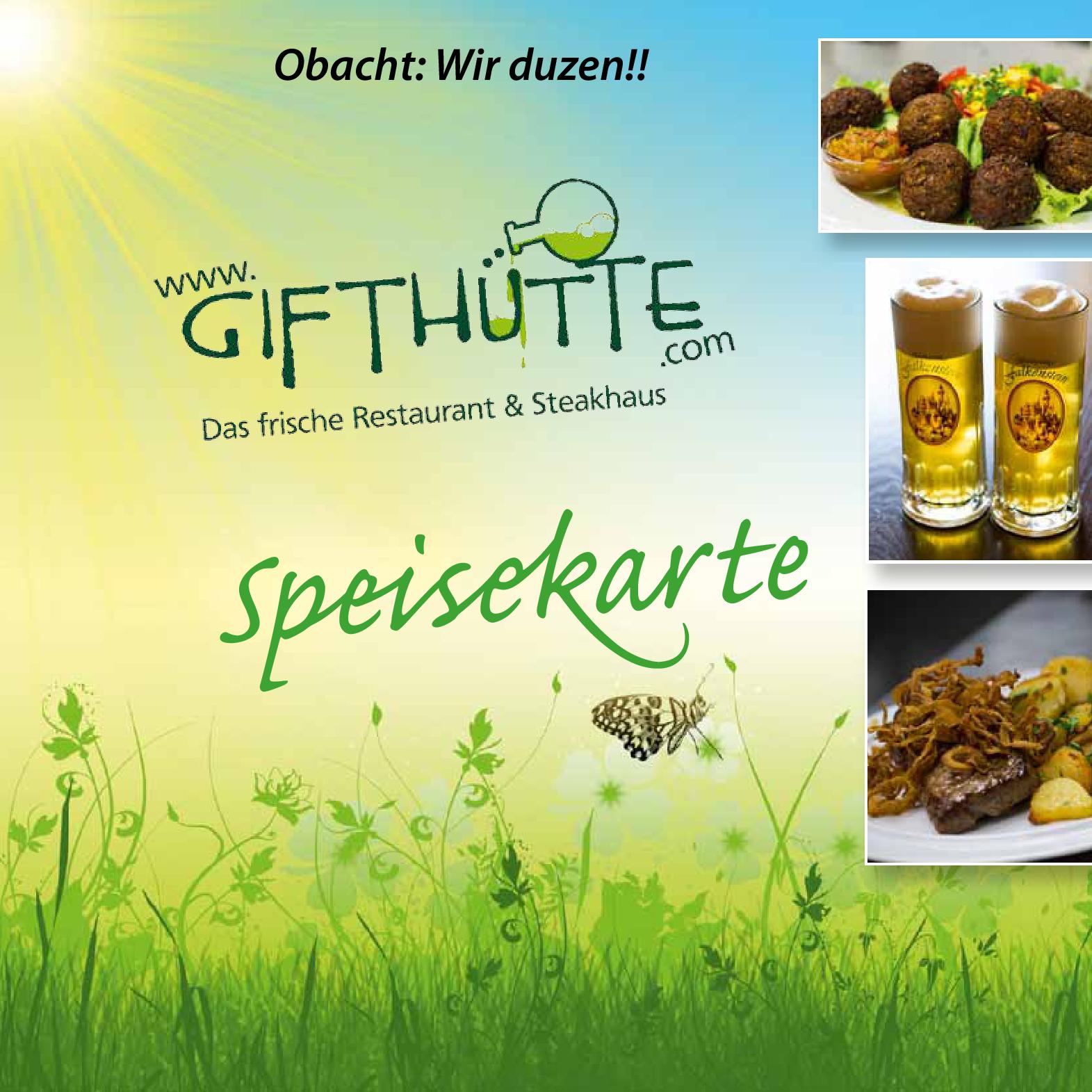 Speisekarte