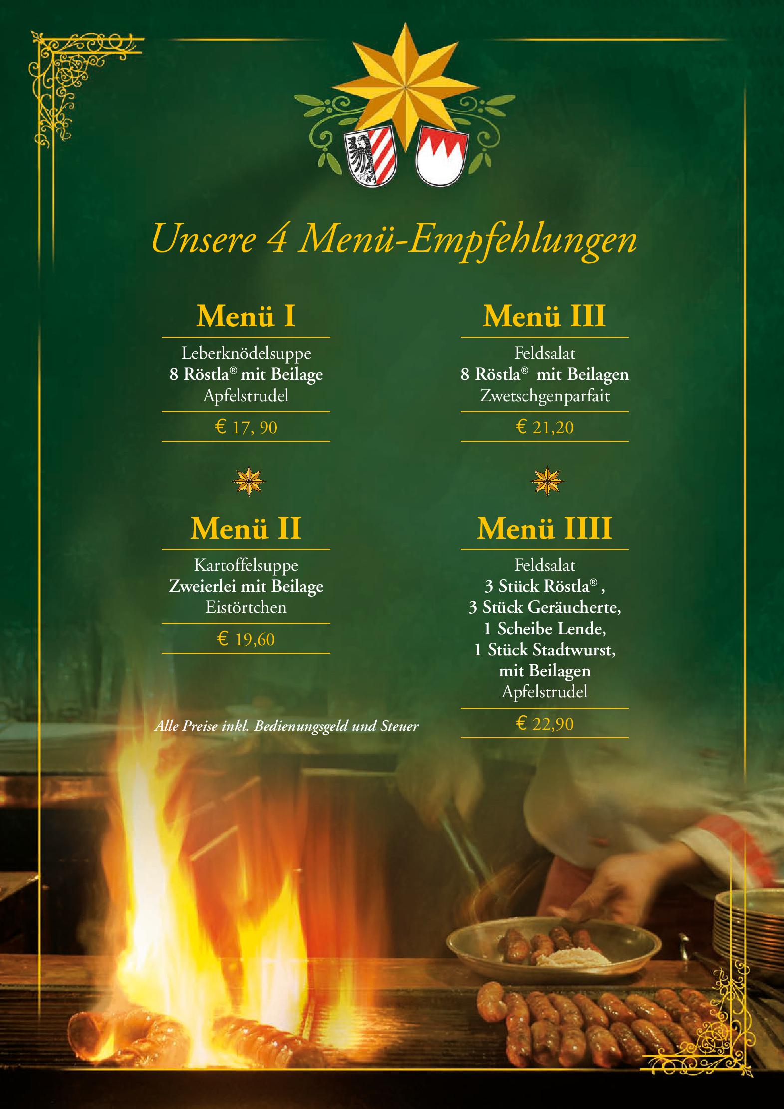 Speisekarte