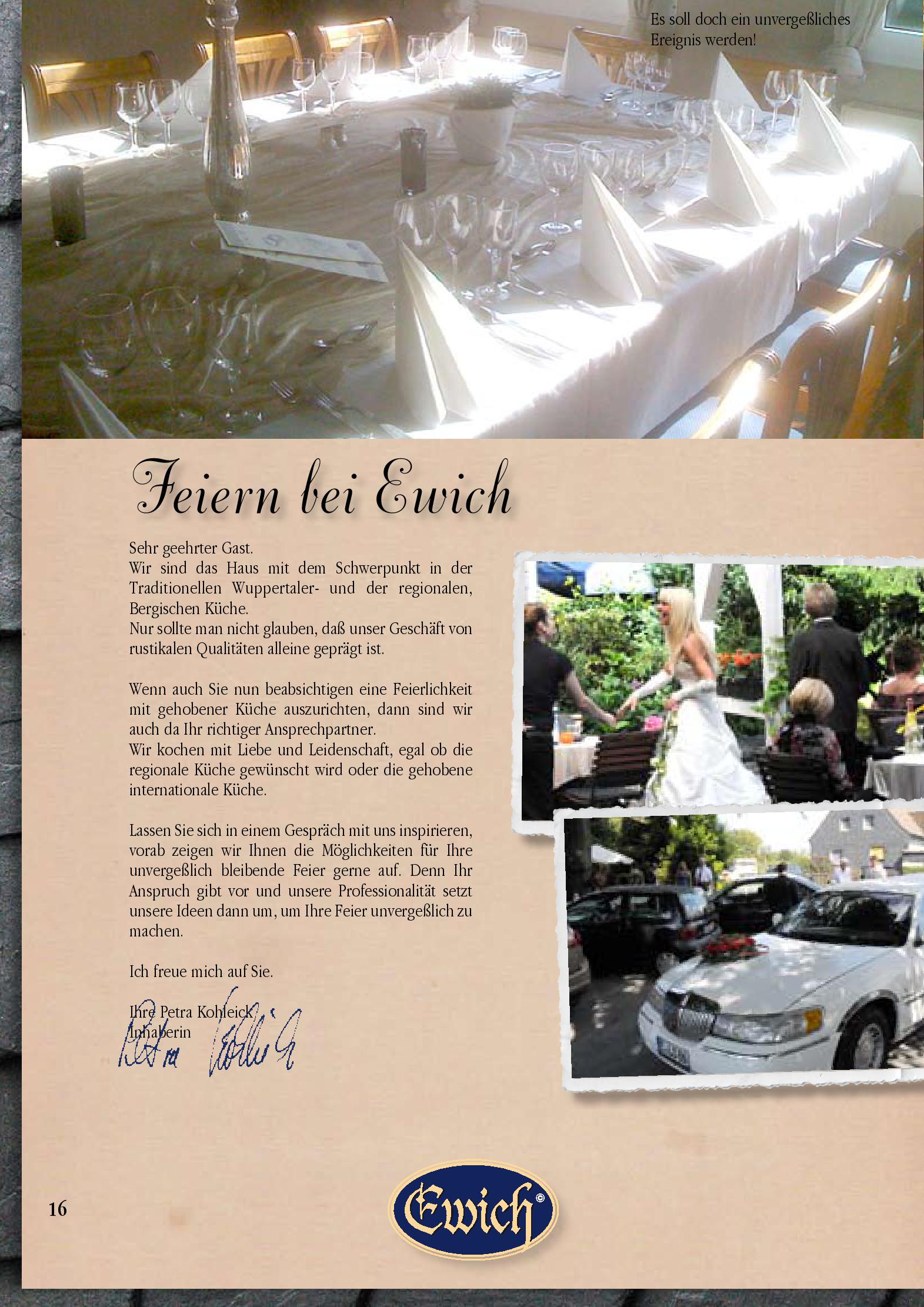 Speisekarte