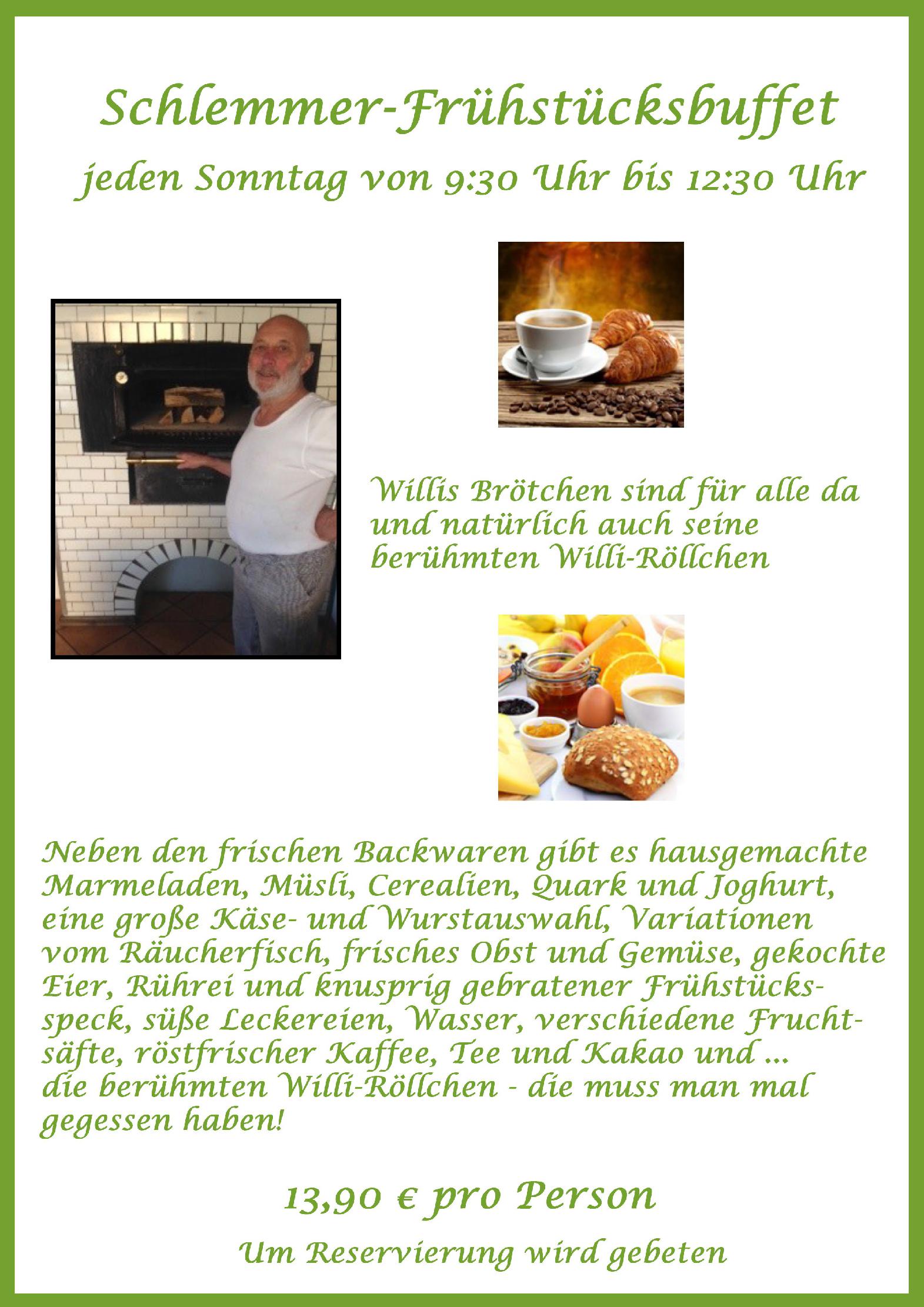 Frühstücksbuffet