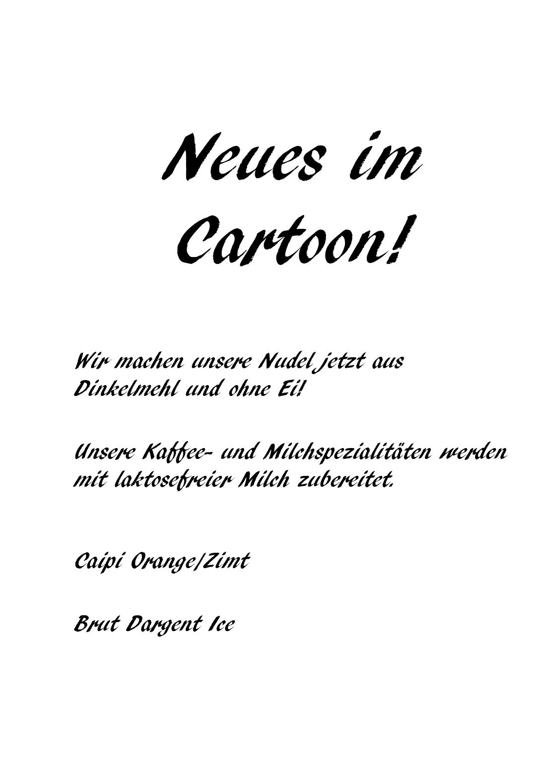 Speisekarte