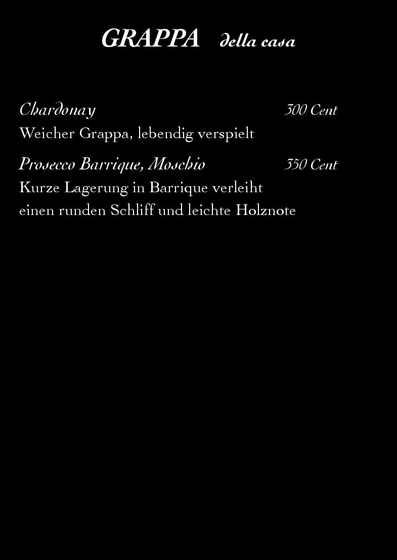 Speisekarte