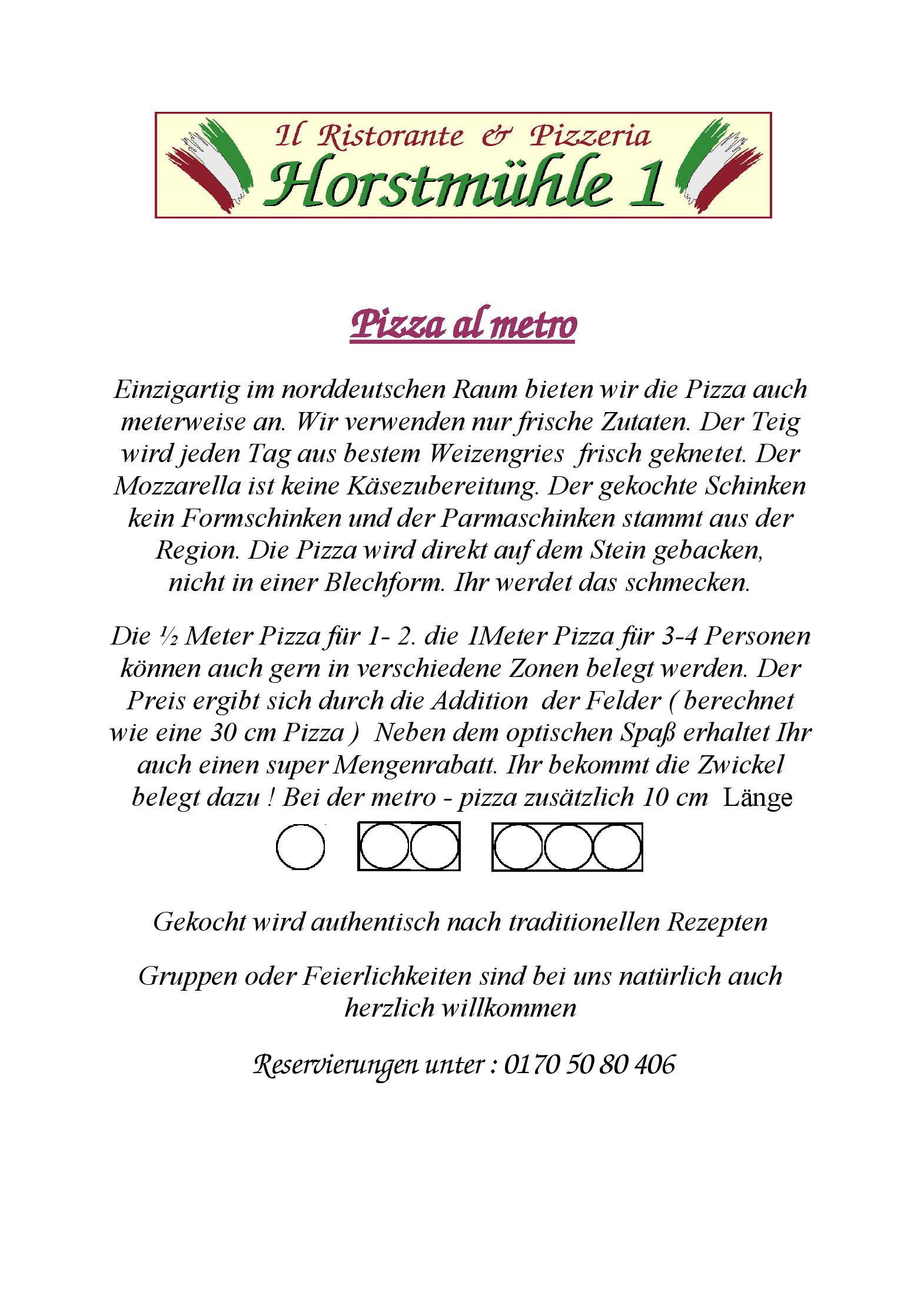 Speisekarte