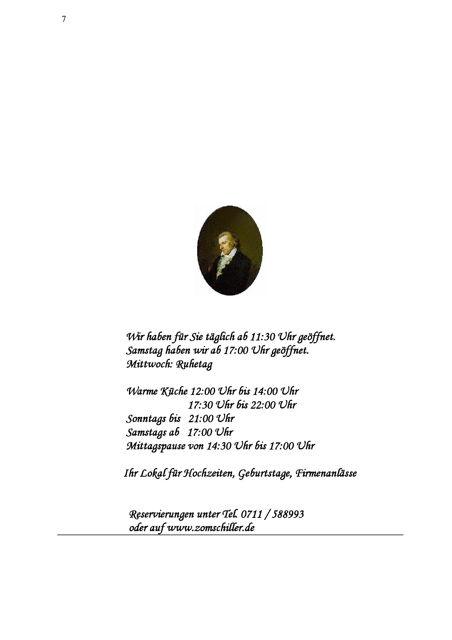 Speisekarte
