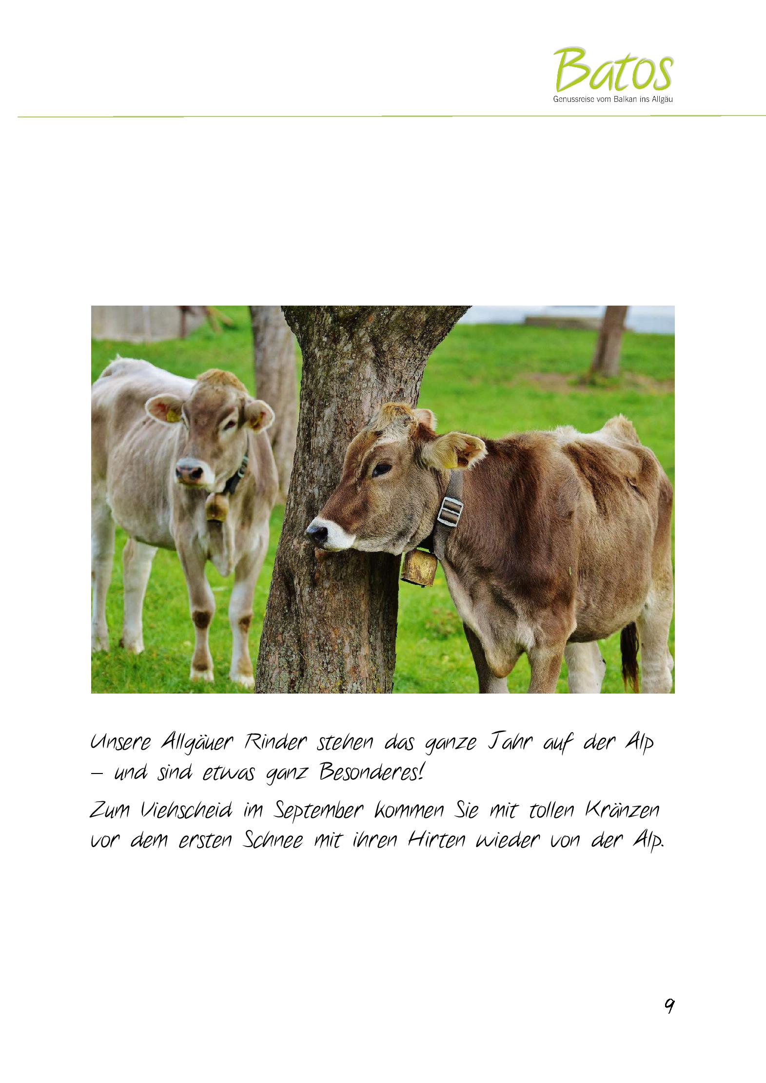 Speisekarte