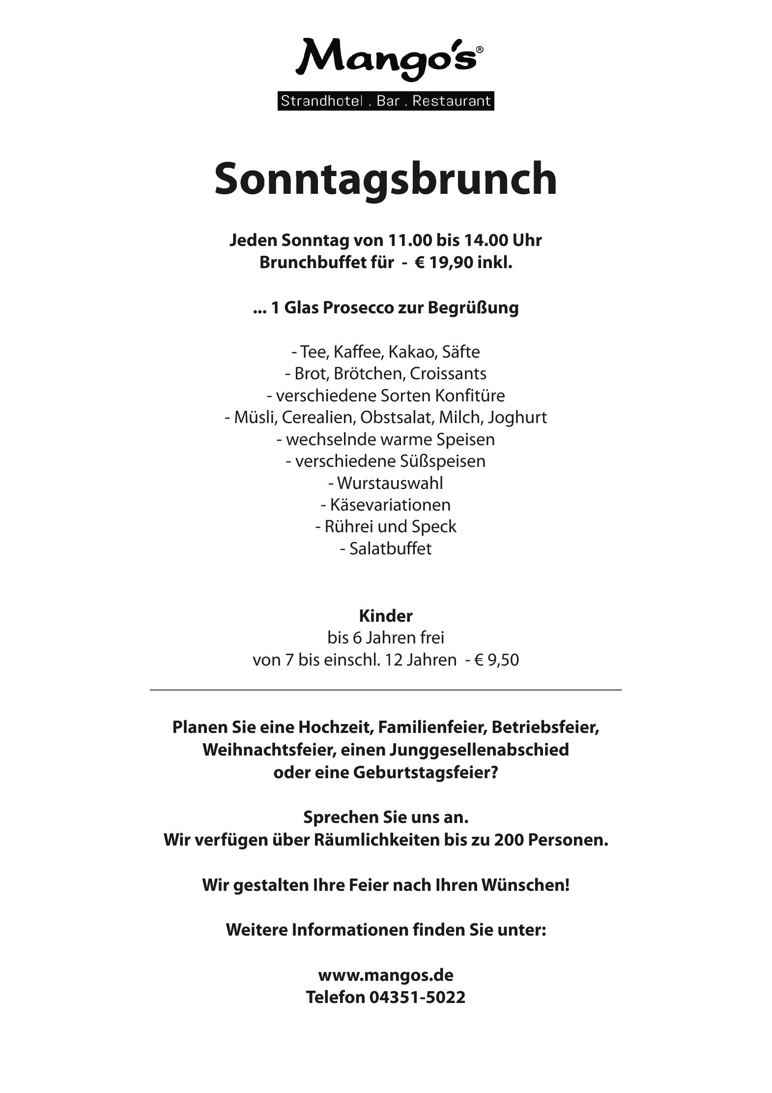 Speisekarte