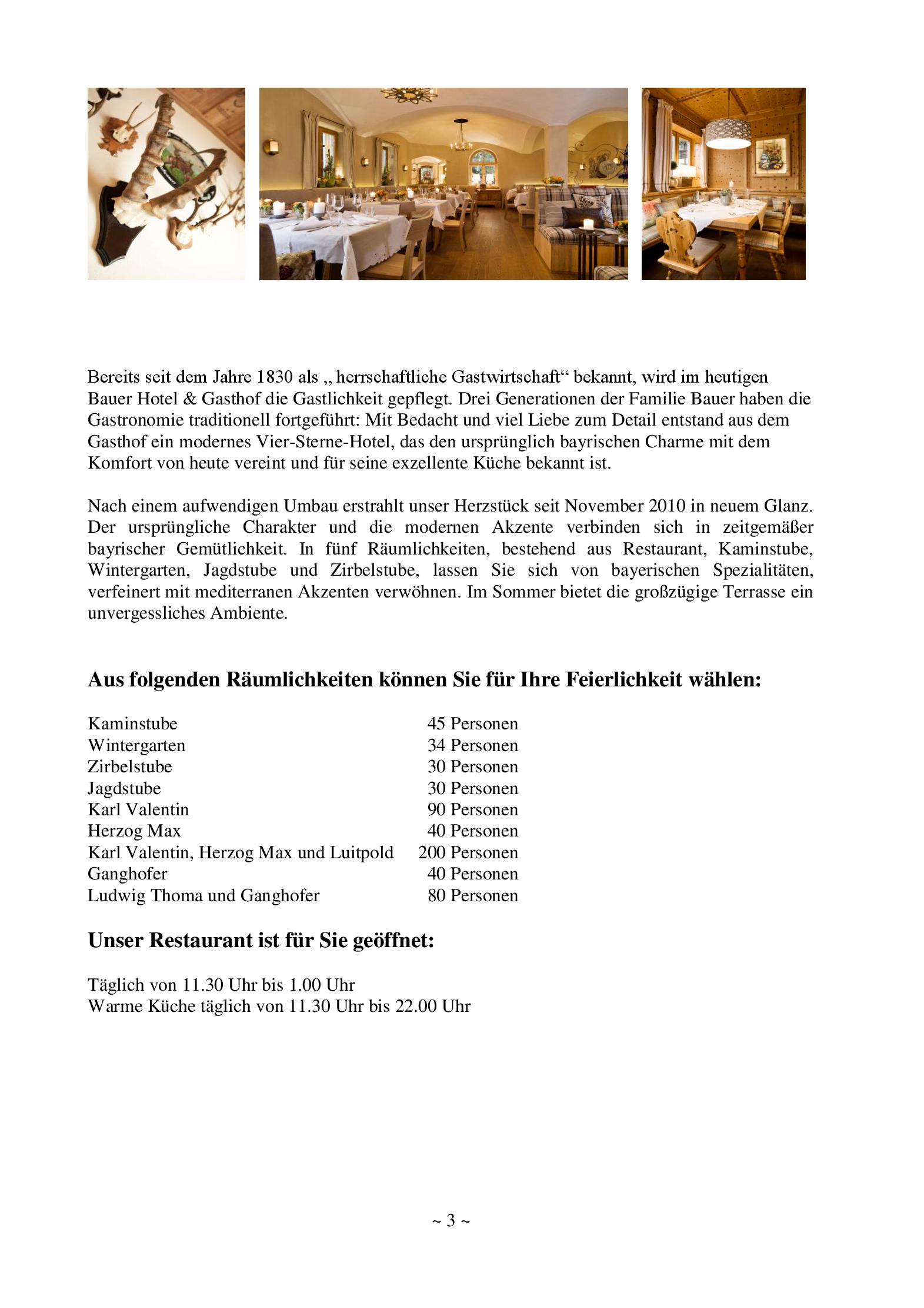 Speisekarte