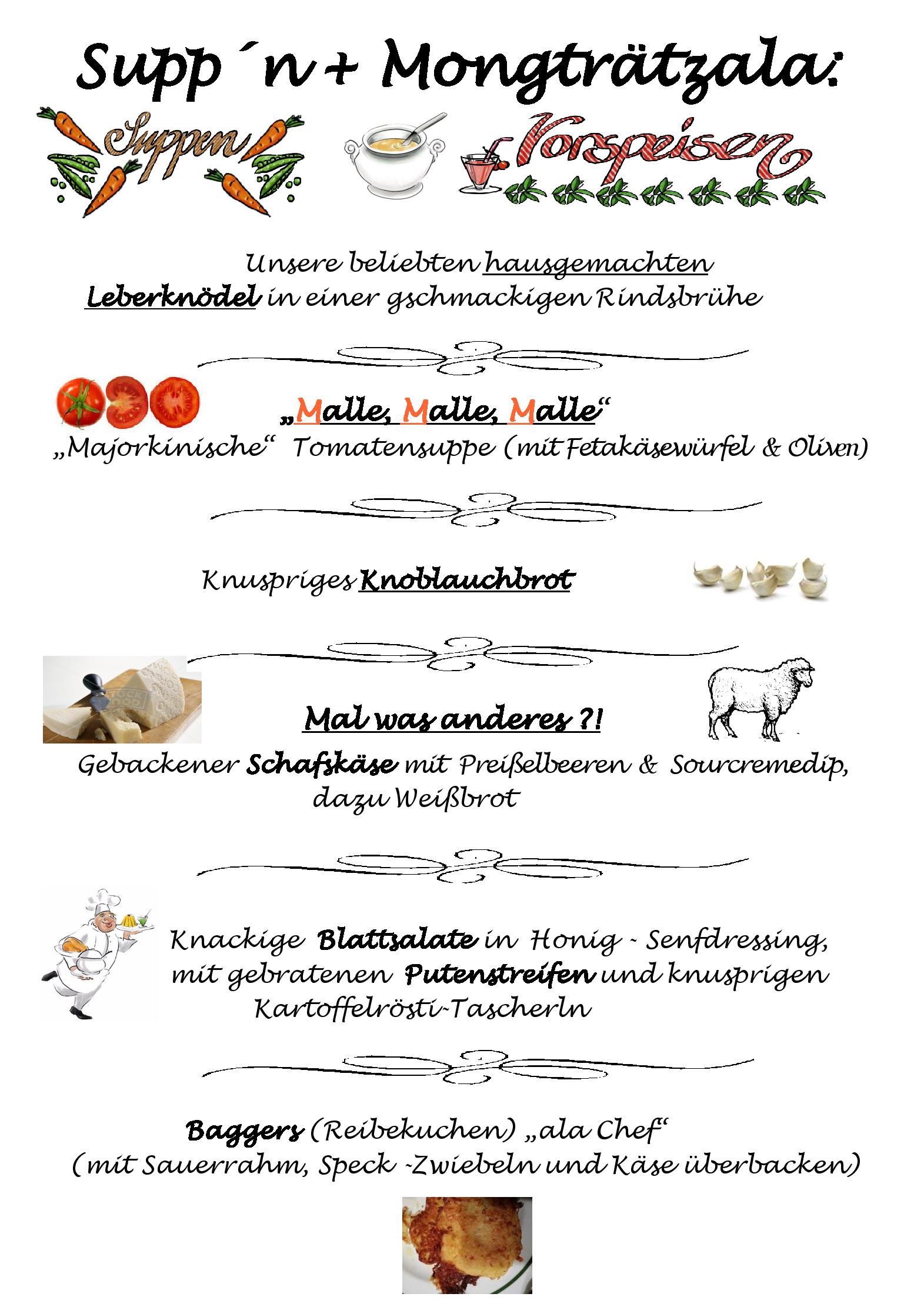 Vorspeisen