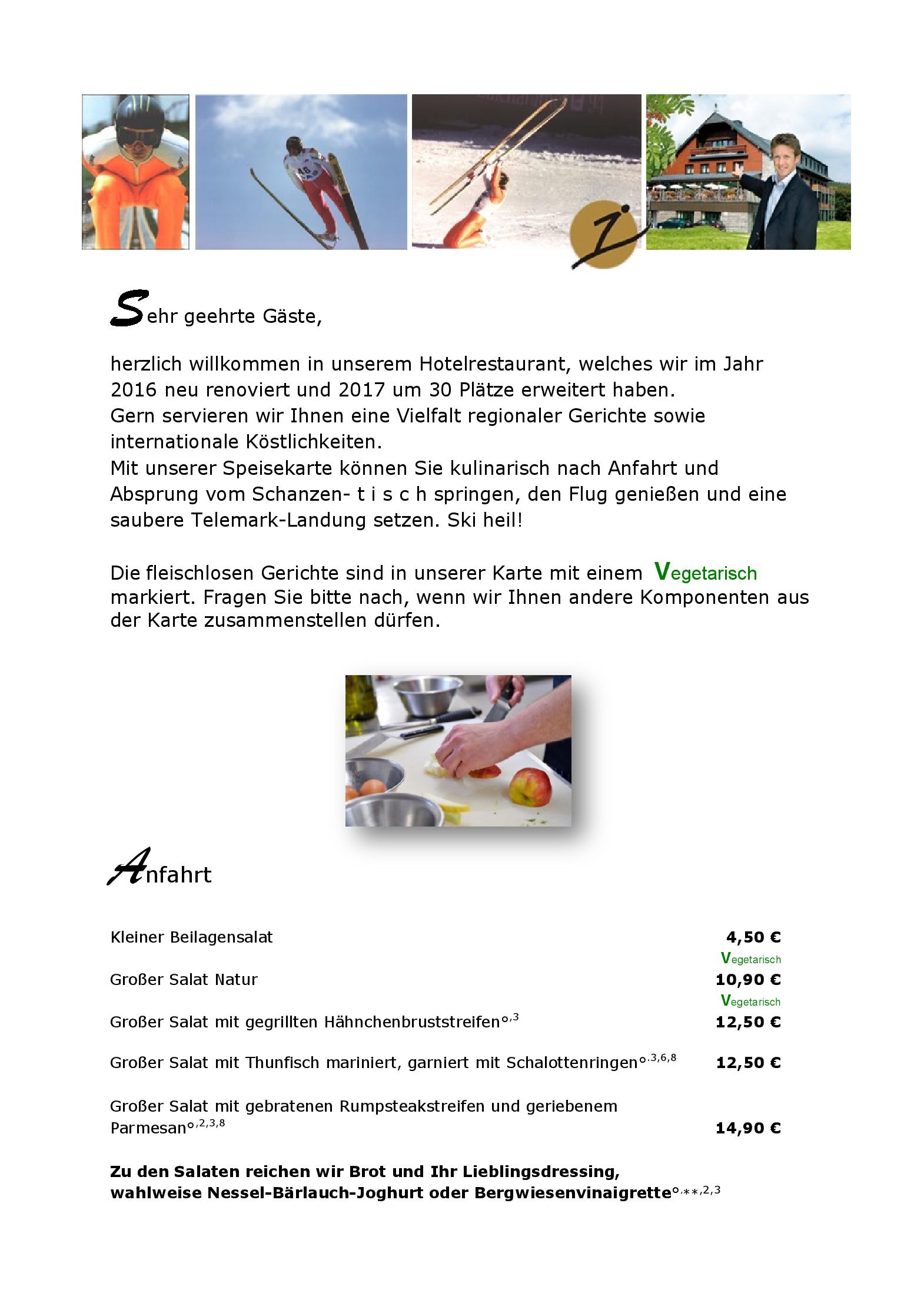 Speisekarte