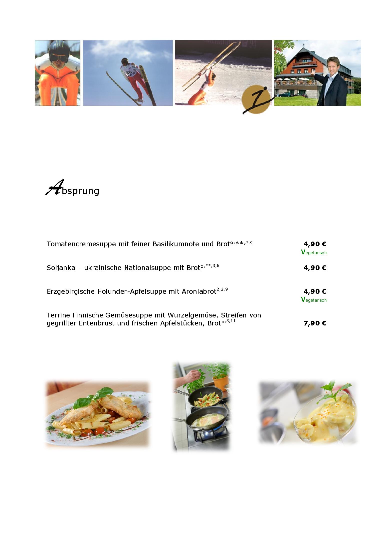 Speisekarte