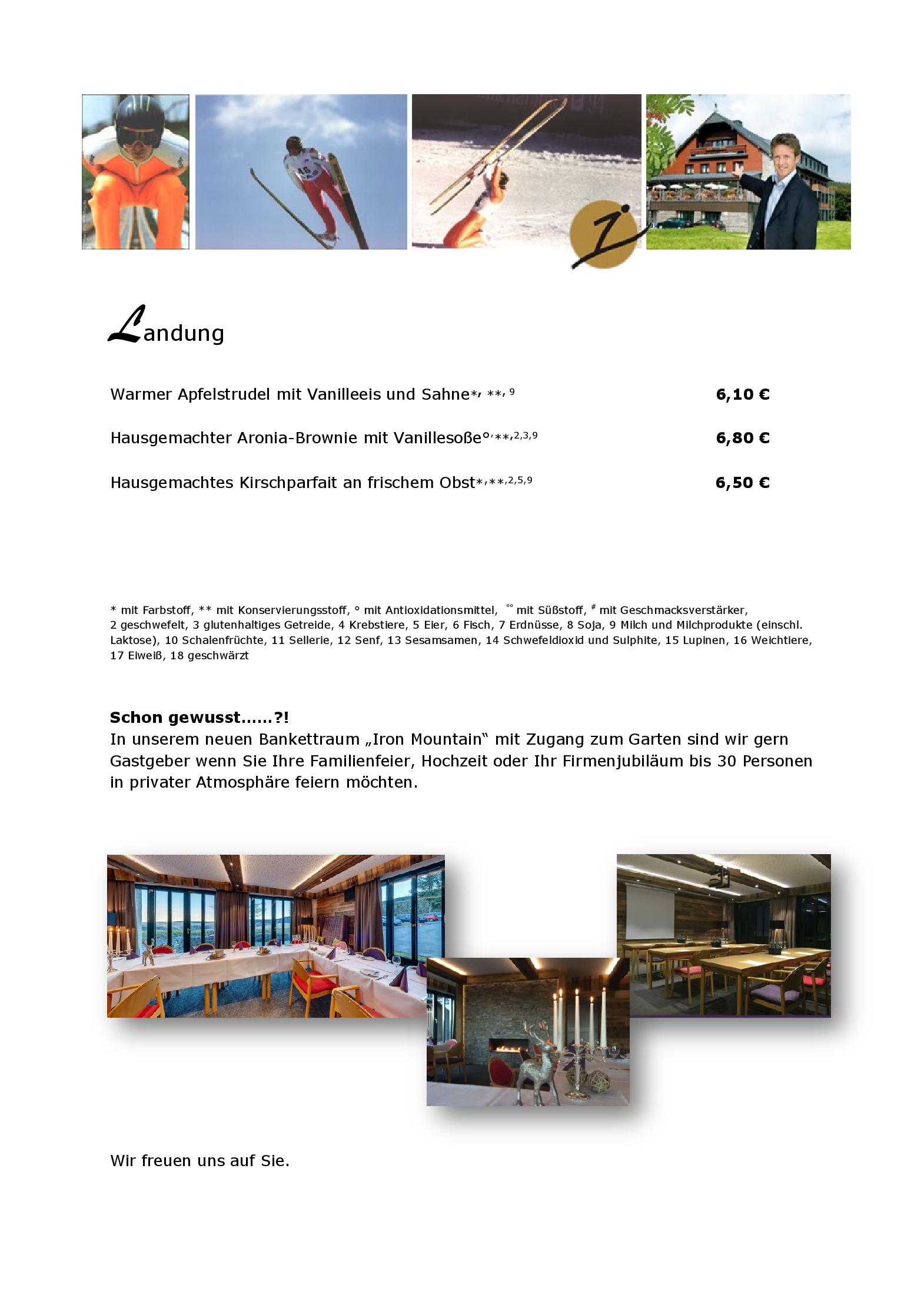 Speisekarte
