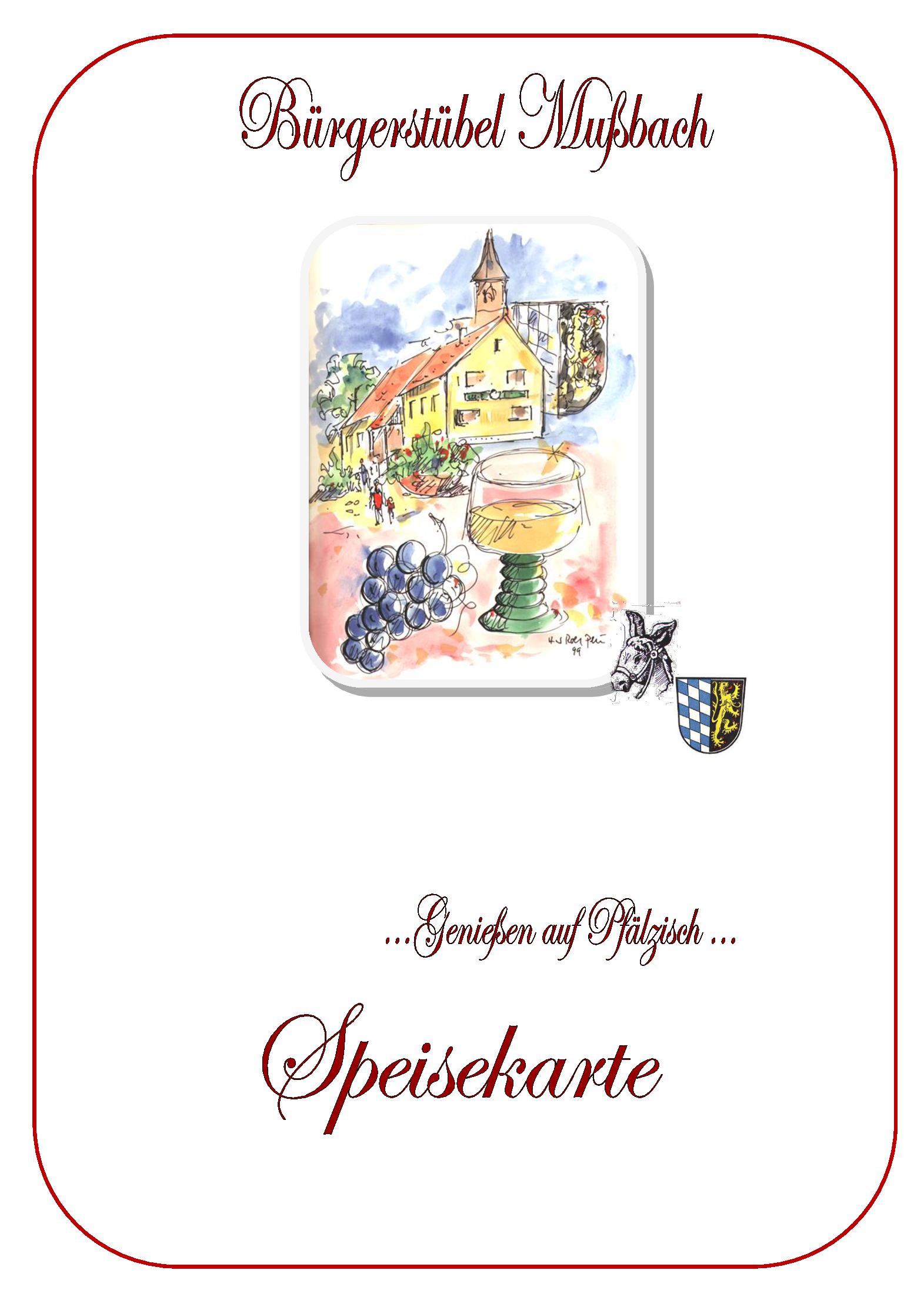 Speisekarte