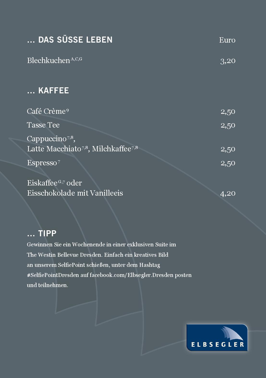 Speisekarte