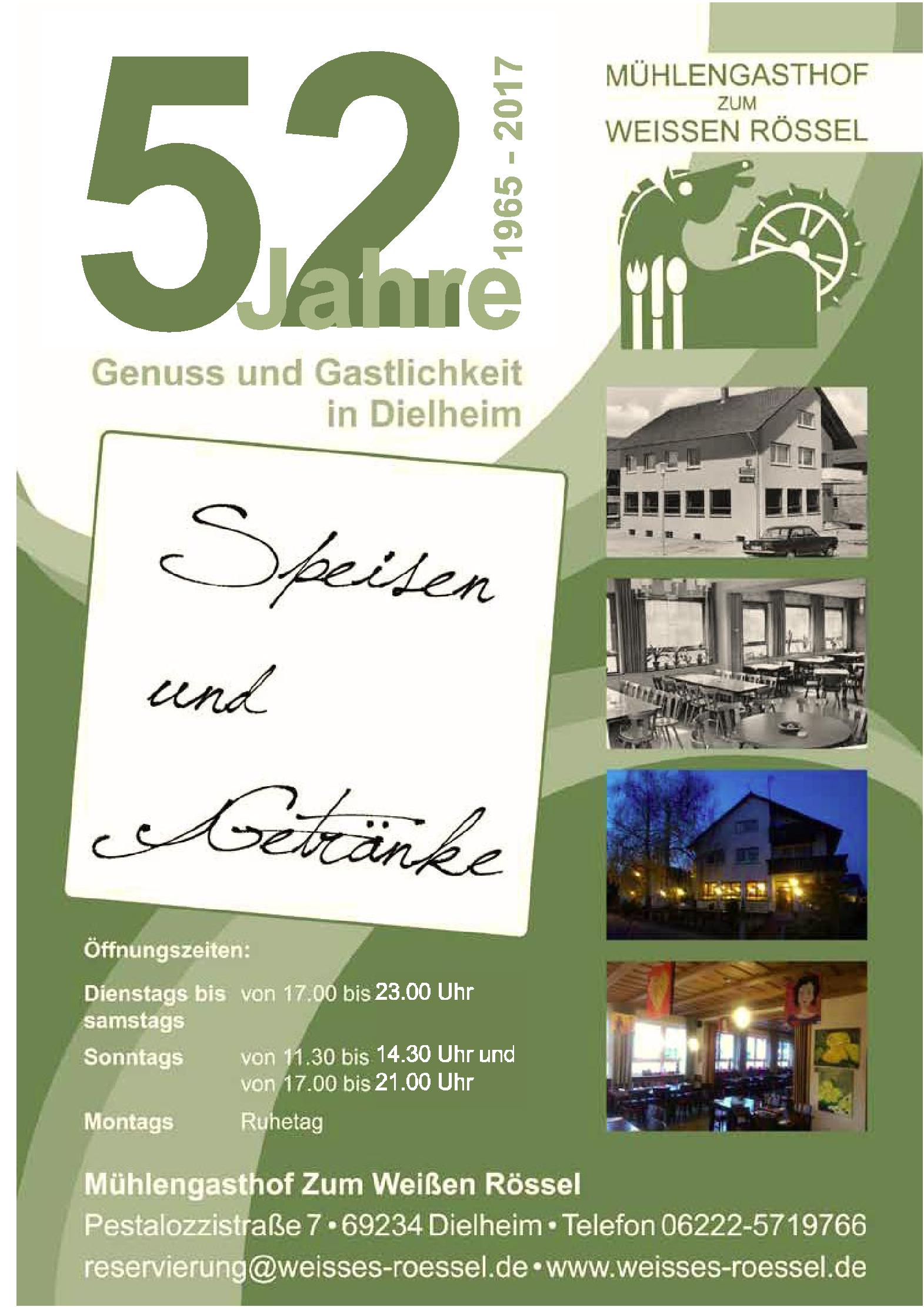 Speisekarte