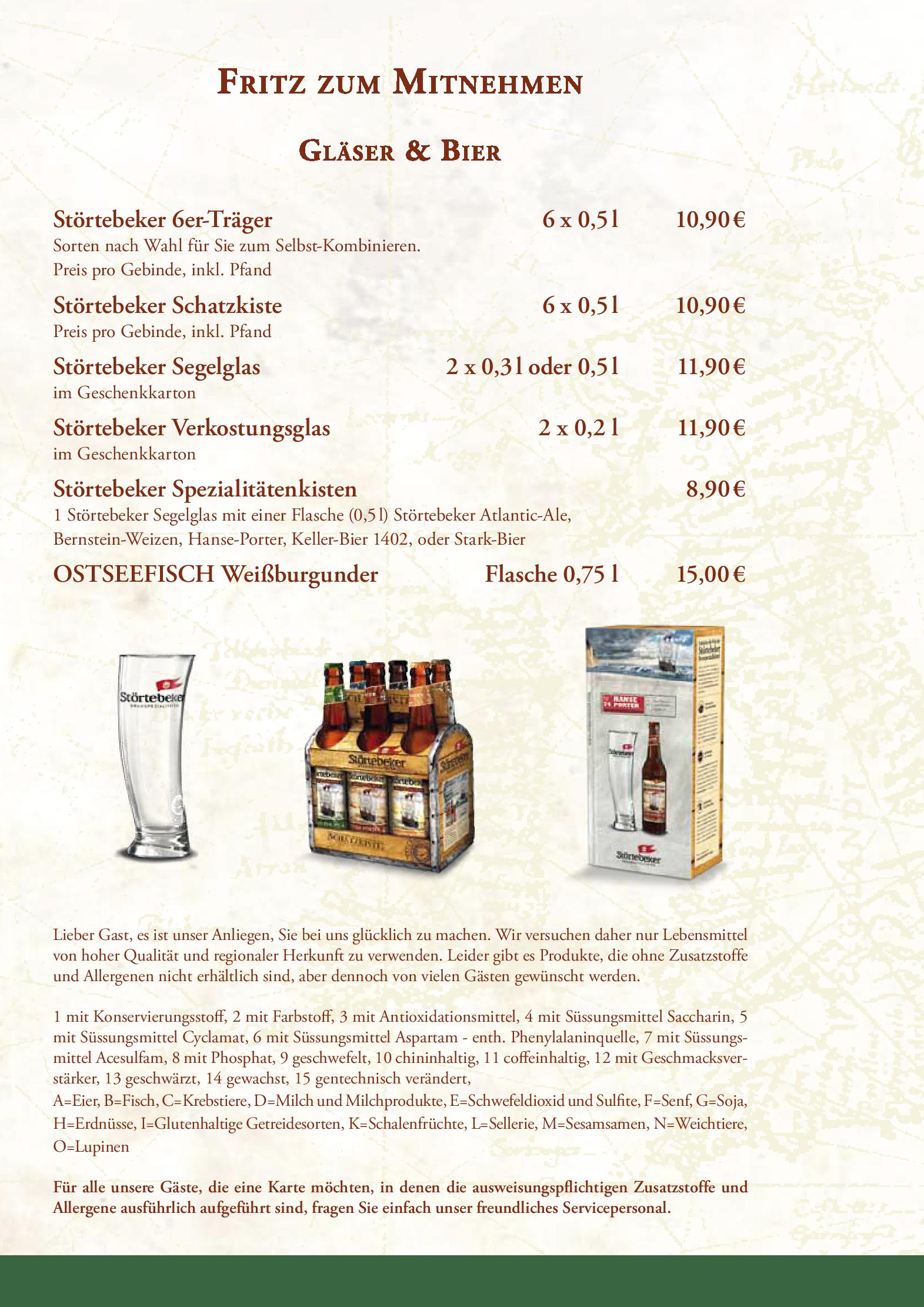Speisekarte