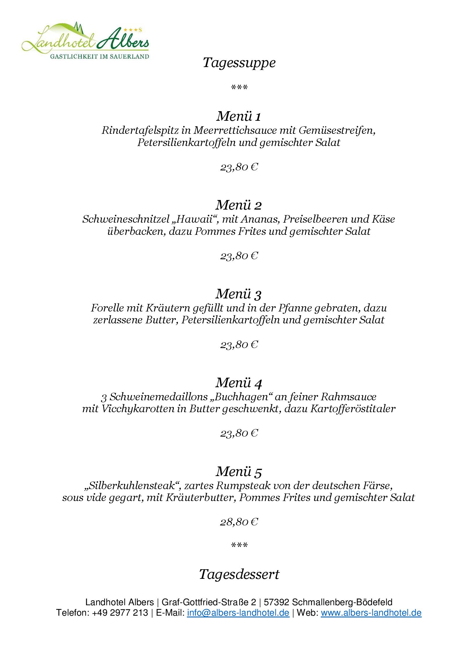 Mittagstisch
