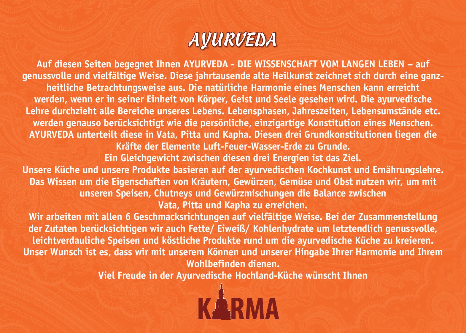 Speisekarte