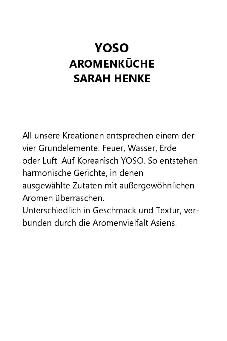 Speisekarte