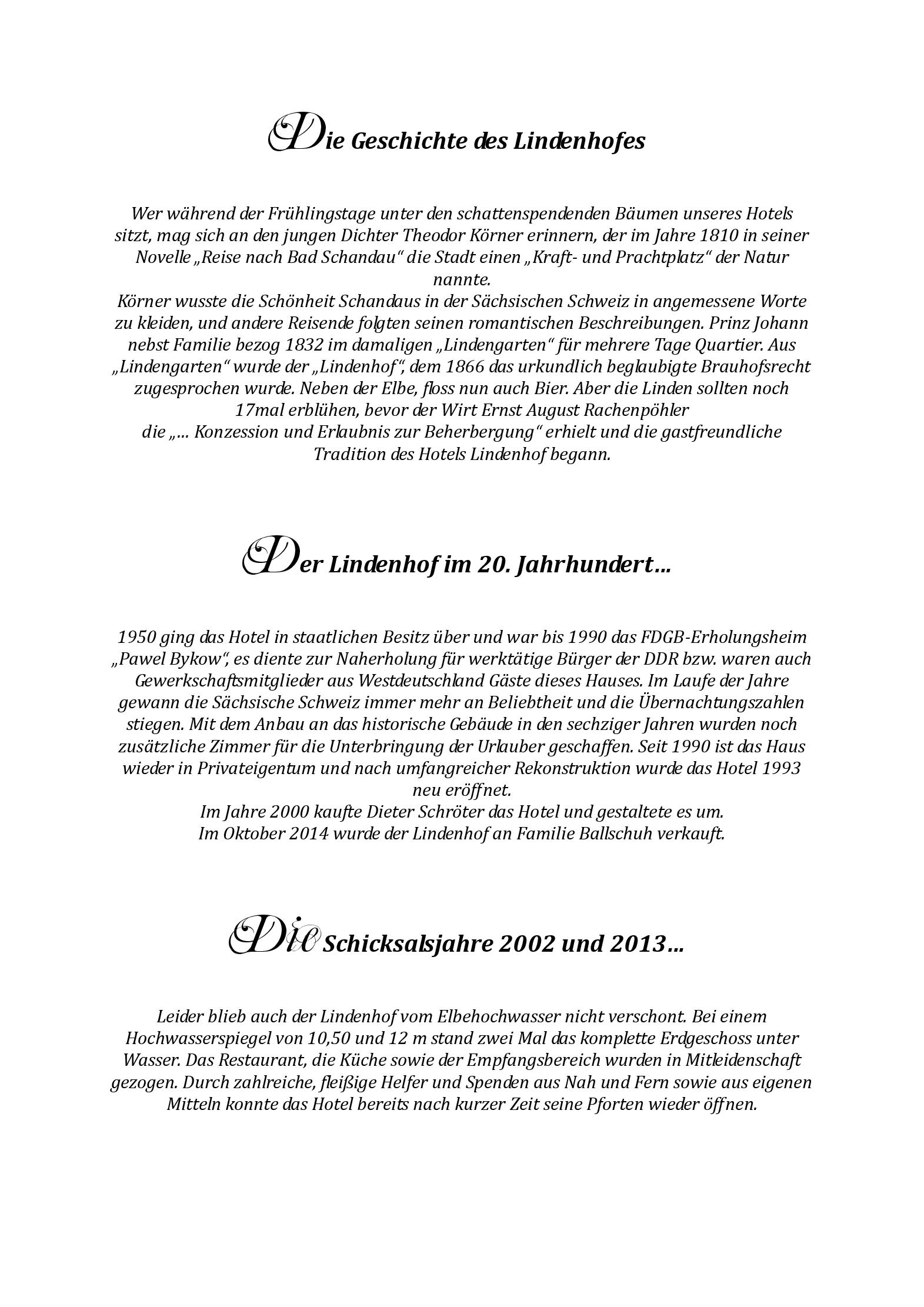 Speisekarte