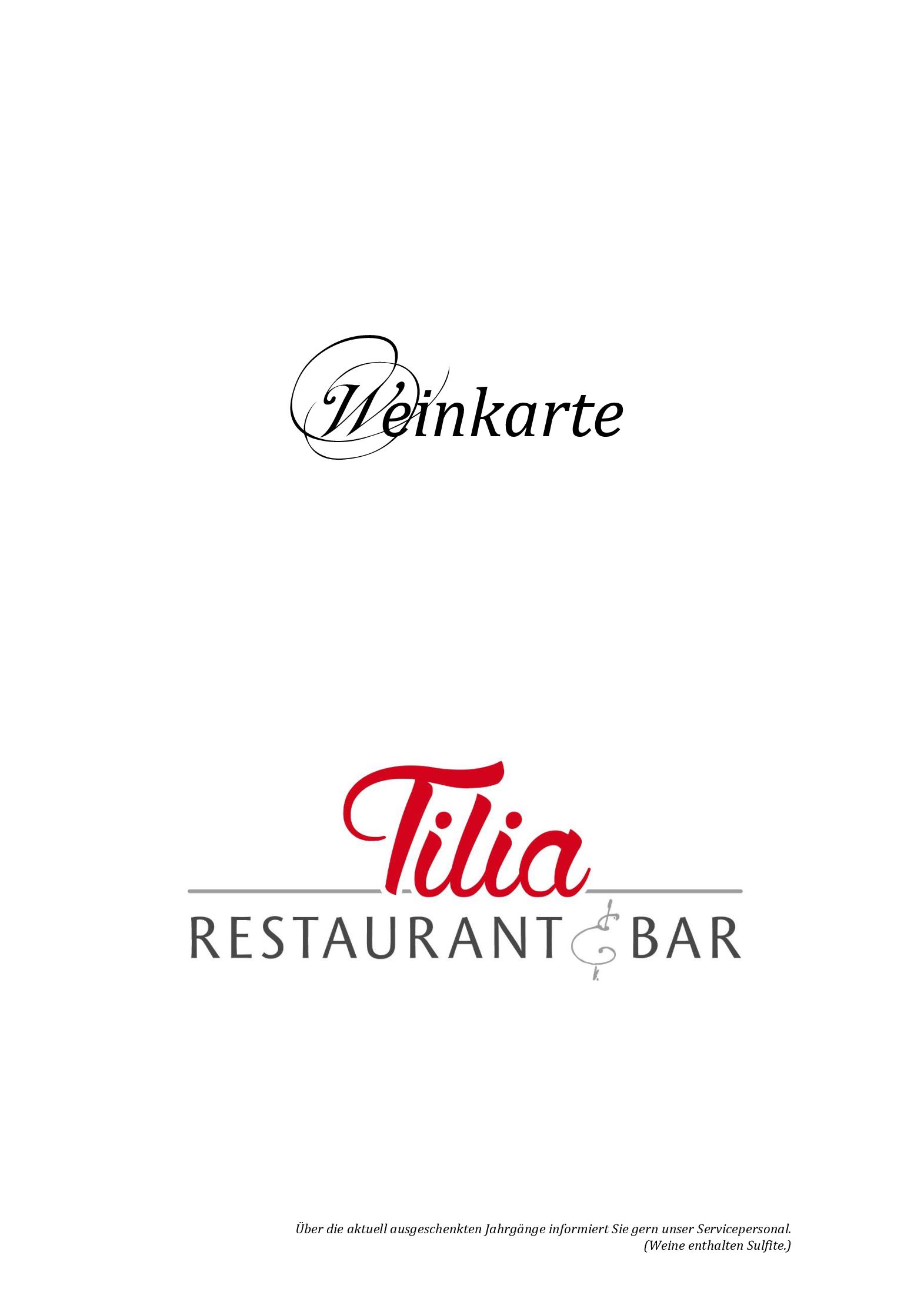Speisekarte