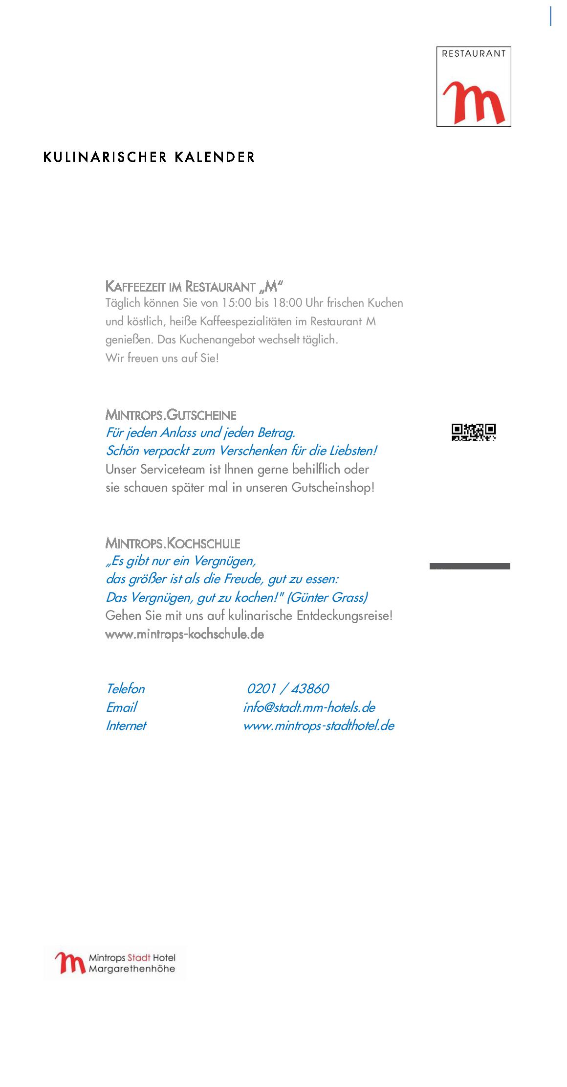 Speisekarte